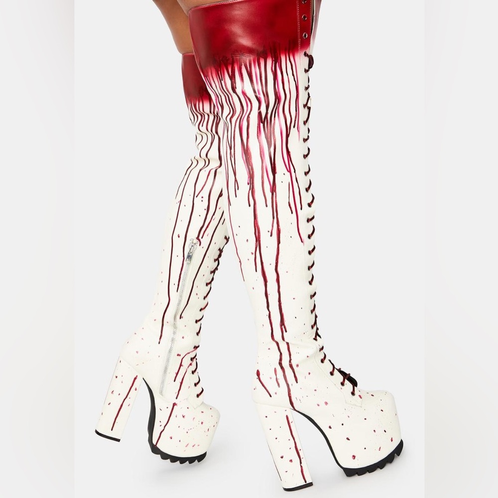 Total Bloodbath Platform Boots